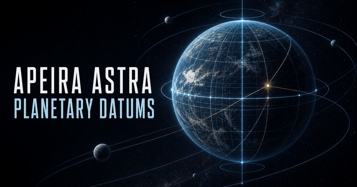 Planetary Datums — interactive Solar System and planetary coordinate atlas